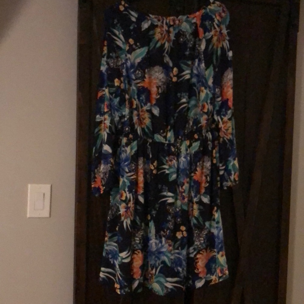 Floral Ava &Viv dress 1X